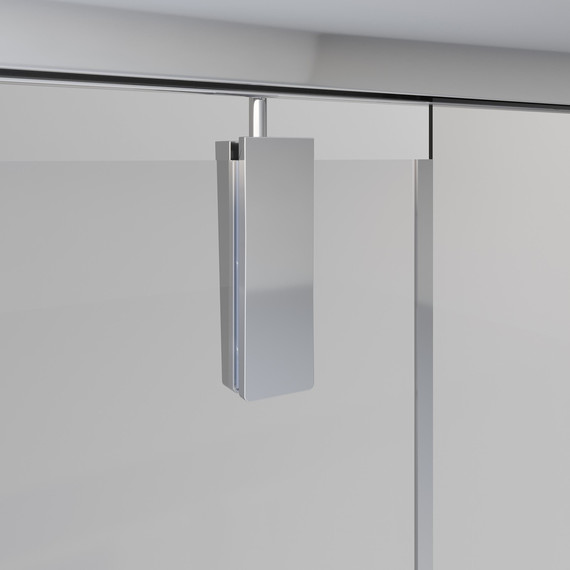 Душевое ограждение Niagara Nova 100x80 см NG-63-10A-A80, хром/прозрачное - фото 4