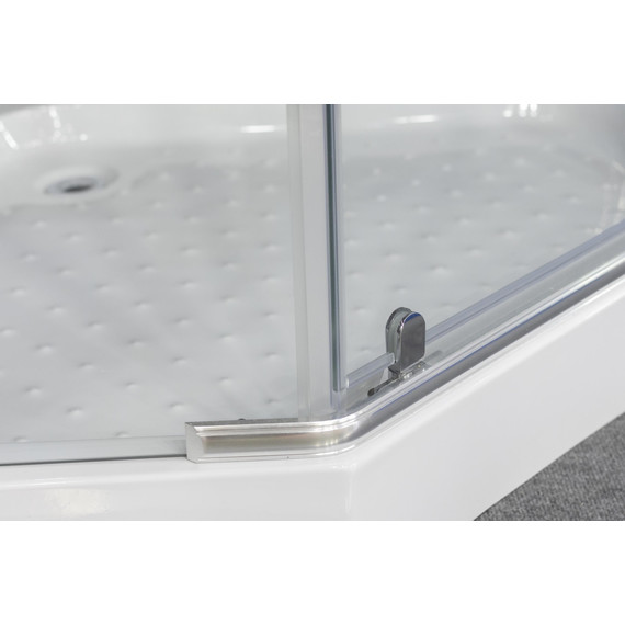 Душевое ограждение Niagara Nova 100x100 см 66340811, хром/прозрачное - фото 4