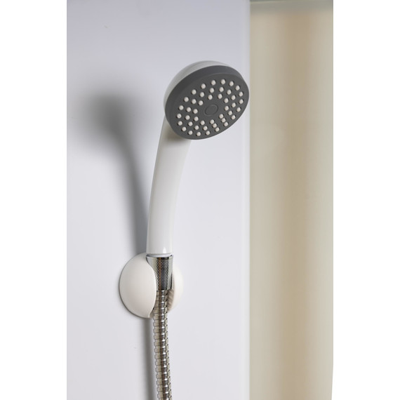 Душевая кабина Niagara 100x70 см P100/70/26R/MT/BK, белый/матовое - фото 6