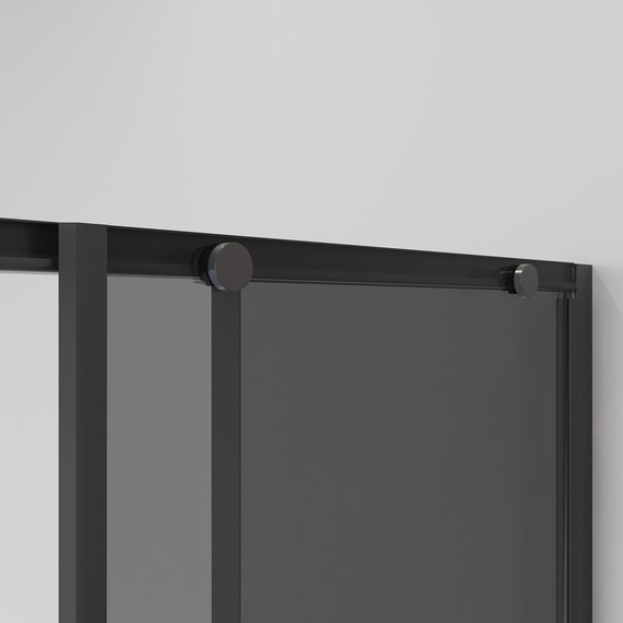 Душевое ограждение Niagara Nova 80x80 см NG-2822-34BLACK, чёрный матовый/тонированное - фото 9