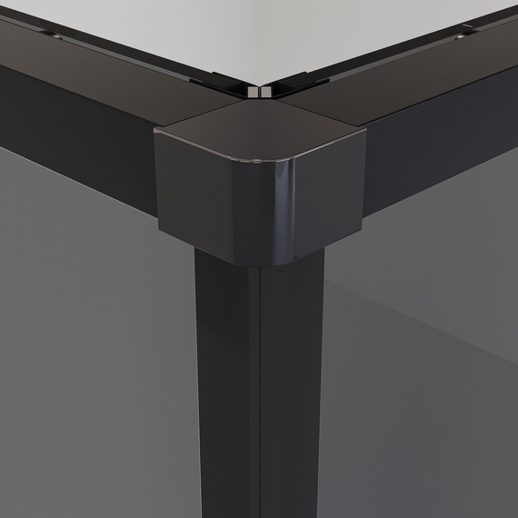 Душевое ограждение Niagara Nova 80x80 см NG-2822-34BLACK, чёрный матовый/тонированное - фото 11