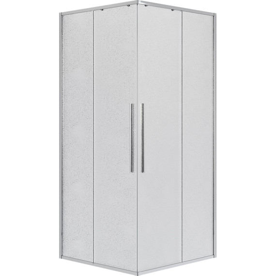 Душевое ограждение Niagara Nova 80x80 см NG-3622-34, хром/шиншилла - фото 2