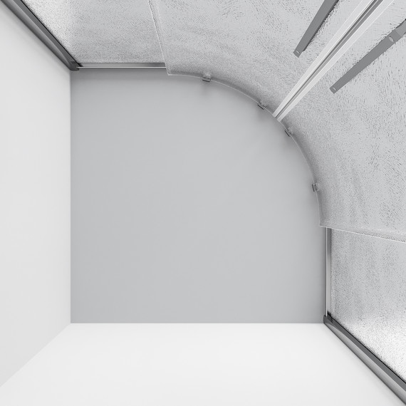 Душевое ограждение Niagara Nova 100x100 см NG-3627-34, хром/шиншилла - фото 8