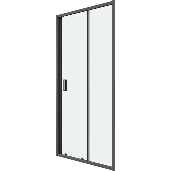 Душевая дверь Niagara Eco 90 см NG-651-9AB, чёрный матовый/прозрачное - фото 3