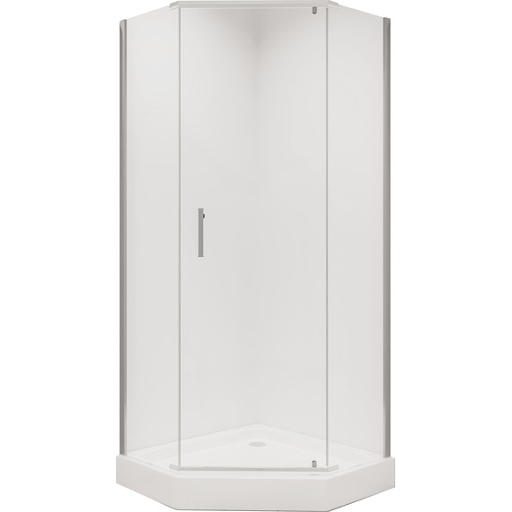 Душевое ограждение Niagara Nova 100x100 см 66340811, хром/прозрачное - фото 2