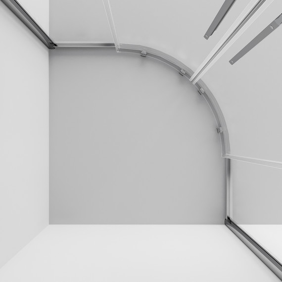 Душевое ограждение Niagara Nova 80x80 см NG-6625-34, хром/прозрачное - фото 8