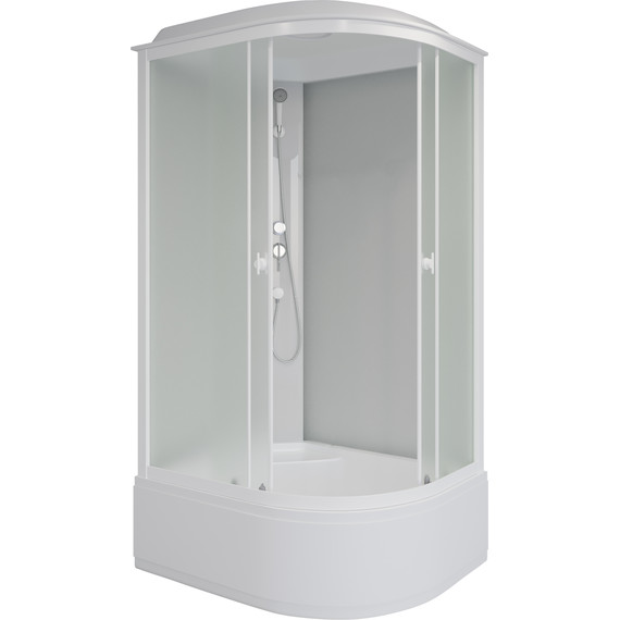 Душевая кабина Niagara 110x80 см P110/80/40L/MT, белый/матовое - фото 2