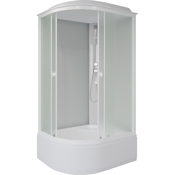 Душевая кабина Niagara 90x80 см P90/80/40R/MT, белый/матовое - фото 2