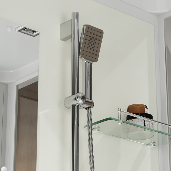 Душевая кабина Niagara 90x90 см ST90/15Q, белый/прозрачное - фото 7