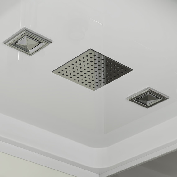 Душевая кабина Niagara 90x90 см ST90/15Q, белый/прозрачное - фото 8