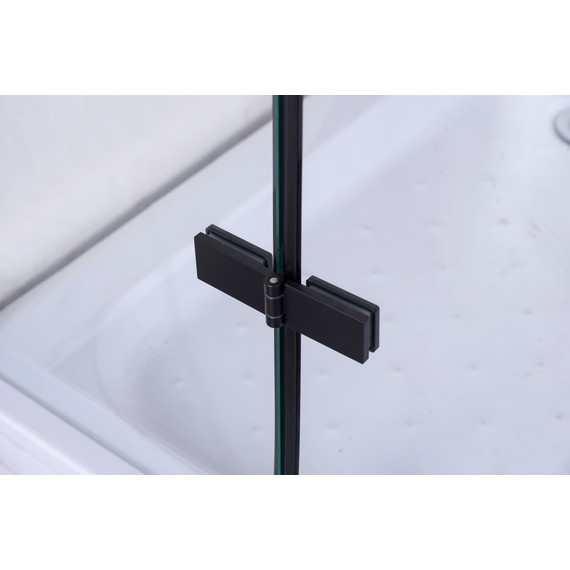 Душевое ограждение Niagara Nova 100x100 см 681408111BLACK, чёрный/прозрачное - фото 3