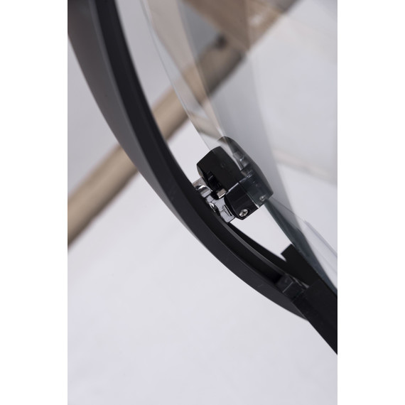 Душевое ограждение Niagara Nova 120x80 см 682108111BLACK, чёрный/прозрачное - фото 4