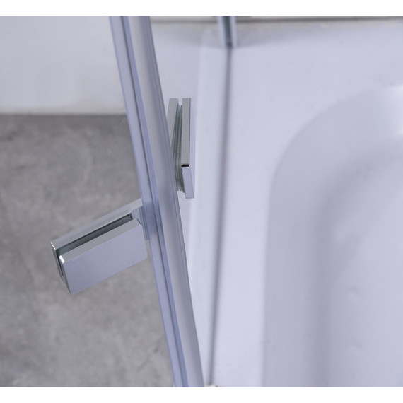 Душевое ограждение Niagara Nova 100x100 см 66140811, хром/прозрачное - фото 7