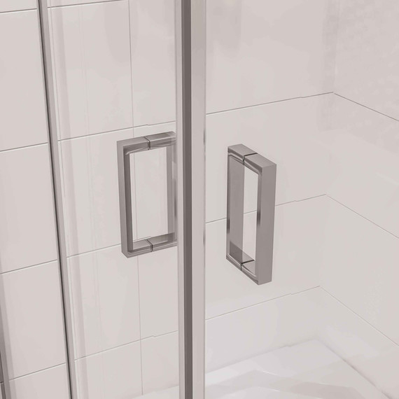 Душевое ограждение Niagara Nova 100x100 см 66160811, хром/прозрачное - фото 6