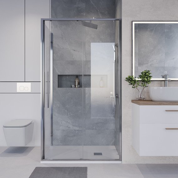 Душевое ограждение Niagara Nova 120x100 см NG-64-12A-A100-34, хром/прозрачное - фото 4