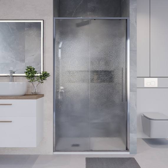 Душевая дверь Niagara Nova 120 см NG-65-12CH, хром/шиншилла - фото 4