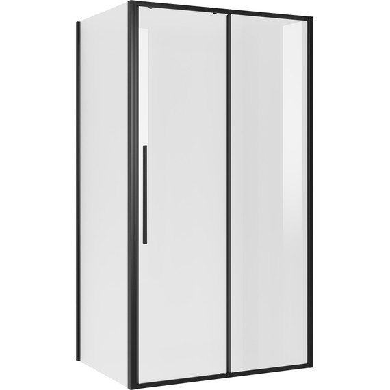 Душевое ограждение Niagara Nova 120x80 см NG-84-12AB-A80B-34, чёрный матовый/прозрачное - фото 2