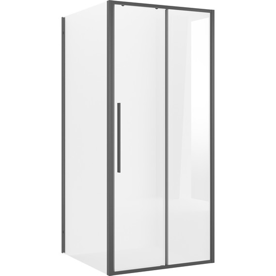 Душевое ограждение Niagara Nova 100x100 см NG-84-10AB-A100B-34, чёрный матовый/прозрачное - фото 2