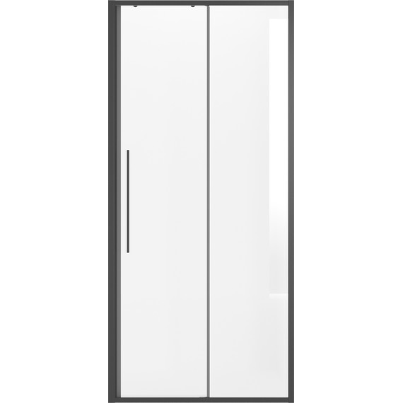 Душевая дверь Niagara Nova 110 см NG-84-11AB, чёрный матовый/прозрачное - фото 2