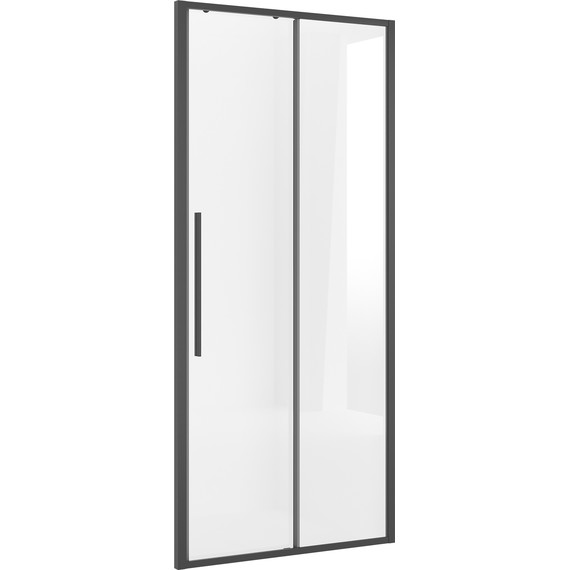 Душевая дверь Niagara Nova 110 см NG-84-11AB, чёрный матовый/прозрачное - фото 3