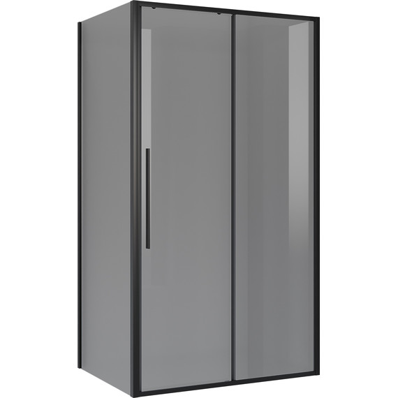 Душевое ограждение Niagara Nova 140x90 см NG-85-14TB-TB90-34, чёрный матовый/тонированное - фото 2