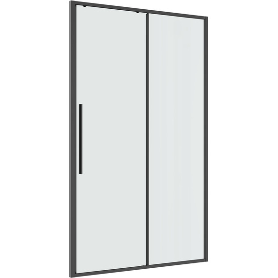 Душевая дверь Niagara Nova 110 см NG-34-11AGR, графит матовый/прозрачное - фото 2