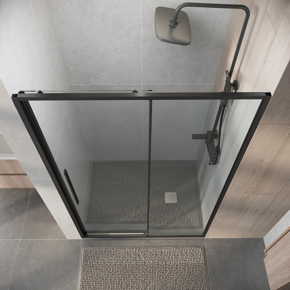 Душевая дверь Niagara Nova 120 см NG-34-12AGR, графит матовый/прозрачное - фото 6