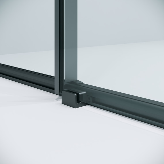 Душевое ограждение Niagara Nova 110x80 см NG-34-11AGR-A80GR-34, графит матовый/прозрачное - фото 7