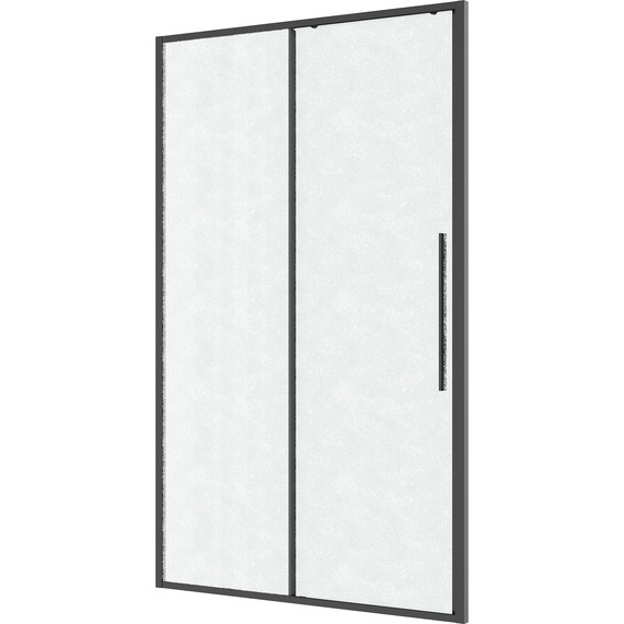 Душевая дверь Niagara Nova 120 см NG-34-L12CHGR, графит матовый/шиншилла - фото 3