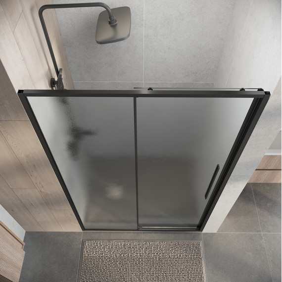 Душевая дверь Niagara Nova 110 см NG-34-L11CHGR, графит матовый/шиншилла - фото 6