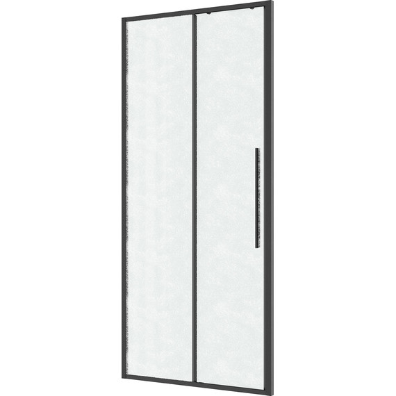 Душевая дверь Niagara Nova 90 см NG-34-L9CHGR, графит матовый/шиншилла - фото 2