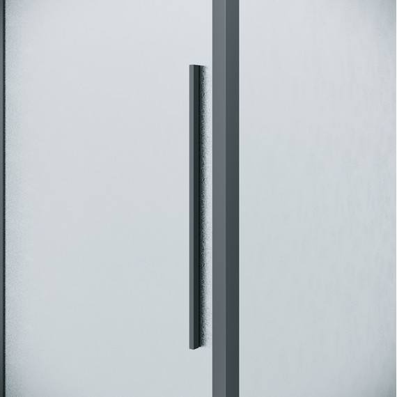 Душевая дверь Niagara Nova 110 см NG-34-L11CHGR, графит матовый/шиншилла - фото 11