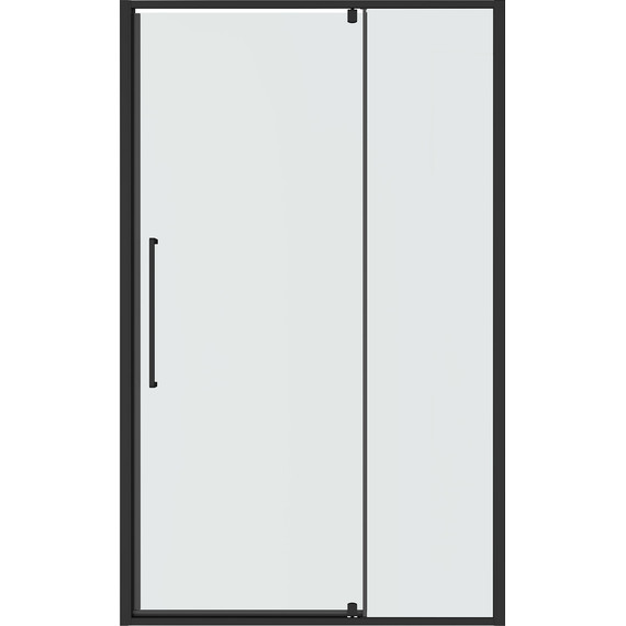 Душевая дверь Niagara Nova 120 см NG-35-12AGR, графит матовый/прозрачное - фото 3