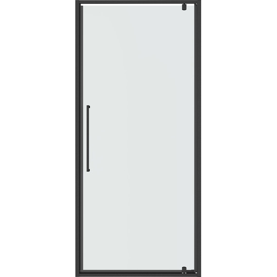 Душевая дверь Niagara Nova 90 см NG-35-9AGR, графит матовый/прозрачное - фото 3