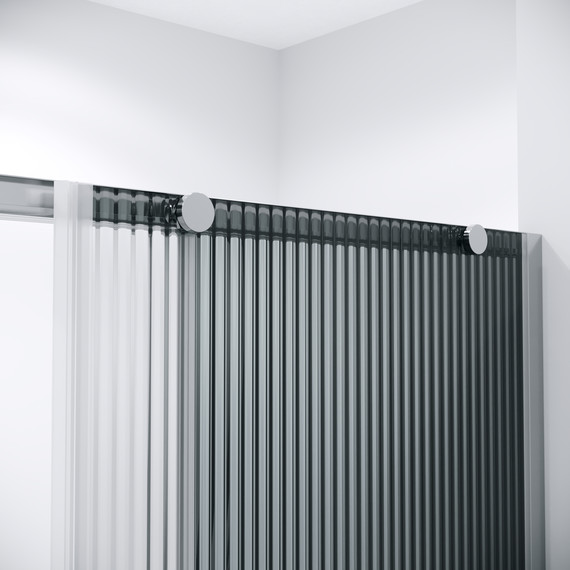 Душевое ограждение Niagara Nova 100x100 см NG-4624-34, хром/матовое/рифленое - фото 11