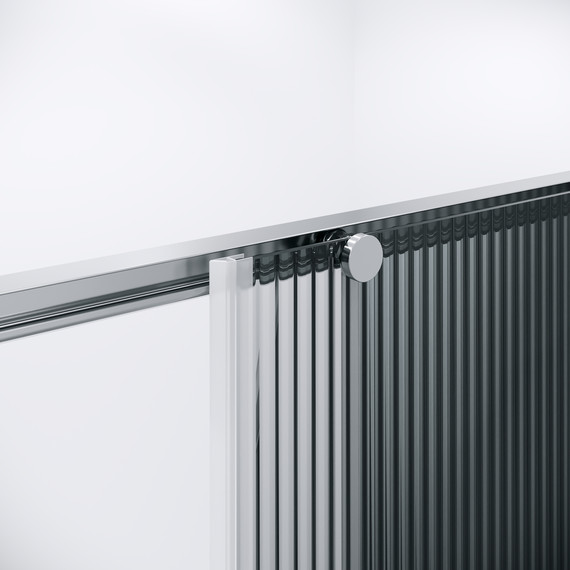 Душевое ограждение Niagara Nova 90x90 см NG-4623-34, хром/матовое/рифленое - фото 12