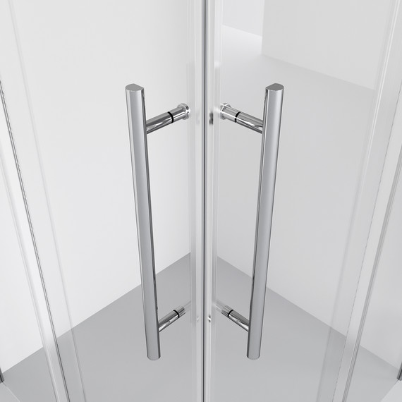 Душевое ограждение Niagara Nova 80x80 см NG-6628-34, хром/прозрачное - фото 7