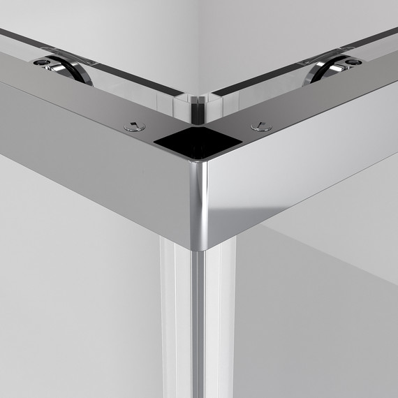 Душевое ограждение Niagara Nova 80x80 см NG-6628-34, хром/прозрачное - фото 8