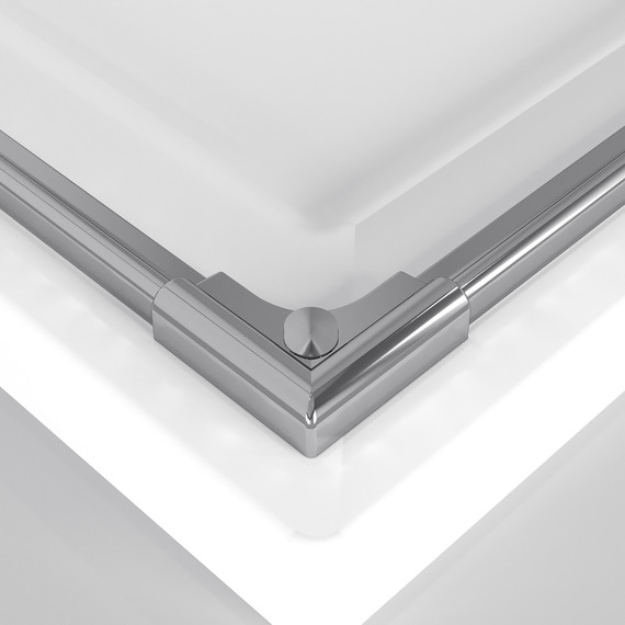 Душевое ограждение Niagara Nova 80x80 см NG-6628-34, хром/прозрачное - фото 10