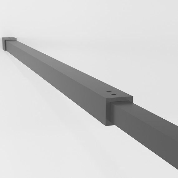 Душевая перегородка Niagara Nova 120 см NG-688-12BLACK, чёрный матовый/прозрачное - фото, картинка 7 Душевая перегородка Niagara Nova 120 см NG-688-12BLACK, чёрный матовый/прозрачное - фото 7