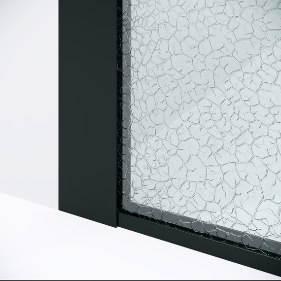 Душевая перегородка Niagara Nova 120 см NG-781-12BLACK, чёрный матовый/матовое - фото 6