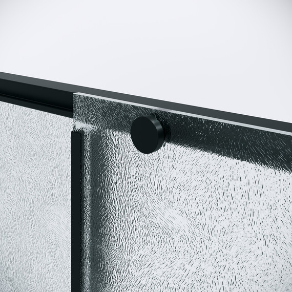 Душевая дверь Niagara Nova 120 см NG-84-L12CHB, чёрный матовый/шиншилла - фото 8