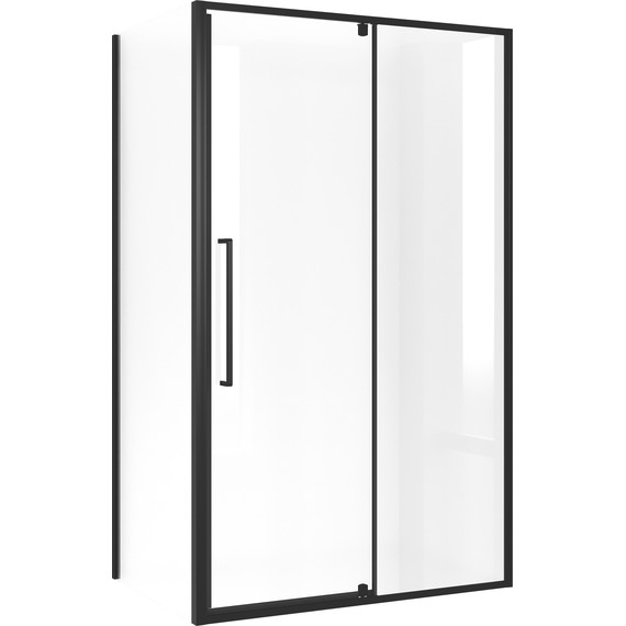 Душевое ограждение Niagara Nova 120x80 см NG-85-12AB-A80B-34, чёрный матовый/прозрачное - фото 2