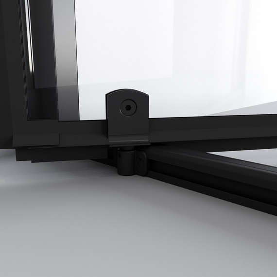 Душевое ограждение Niagara Nova 120x100 см NG-85-12AB-A100B-34, чёрный матовый/прозрачное - фото 10