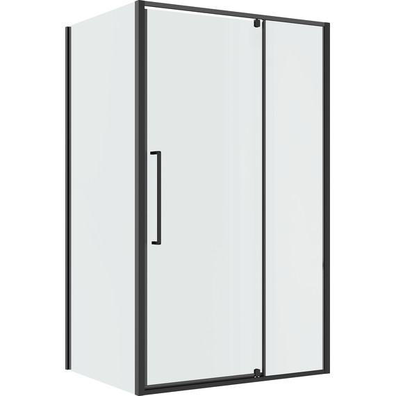 Душевое ограждение Niagara Nova 110x90 см NG-35-11AGR-A90GR-34, графит матовый/прозрачное - фото 2