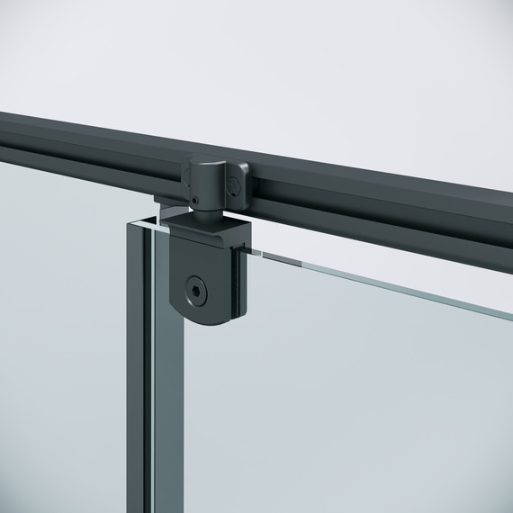 Душевое ограждение Niagara Nova 120x80 см NG-35-12AGR-A80GR-34, графит матовый/прозрачное - фото 10