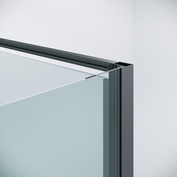 Душевое ограждение Niagara Nova 120x90 см NG-35-12AGR-A90GR-34, графит матовый/прозрачное - фото 7