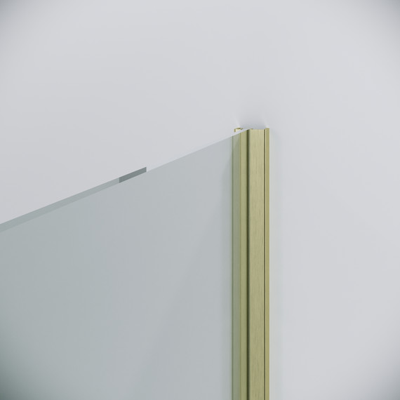 Душевое ограждение Niagara Nova 130x90 см NG-44-13ASG-A90SG-34, золото брашированное/прозрачное - фото 10