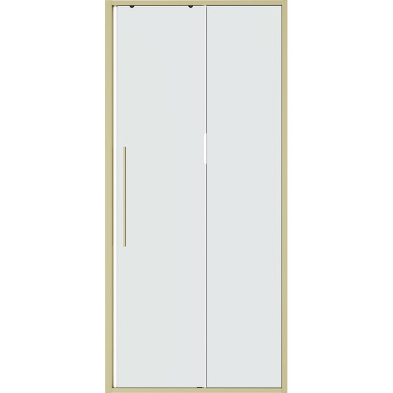 Душевая дверь Niagara Nova 100 см NG-44-10ASG, золото брашированное/прозрачное - фото 3