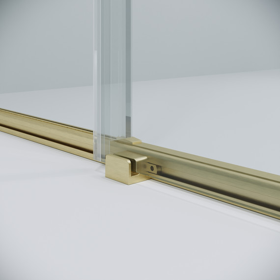 Душевое ограждение Niagara Nova 130x90 см NG-44-13ASG-A90SG-34, золото брашированное/прозрачное - фото 7